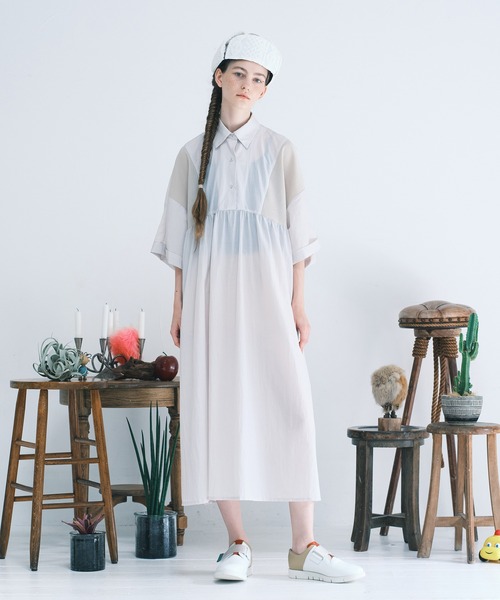 bedsidedrama（ベットサイドドラマ）の「Fake Trench One-piece