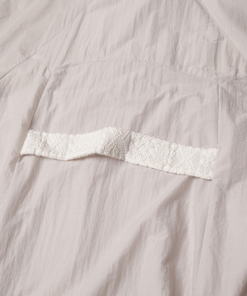 ベッドサイドドラマ　Fake Riders Shirt Coat ライトグレー ベッドサイドドラマ Fake Riders Shirt Coat ライトグレー