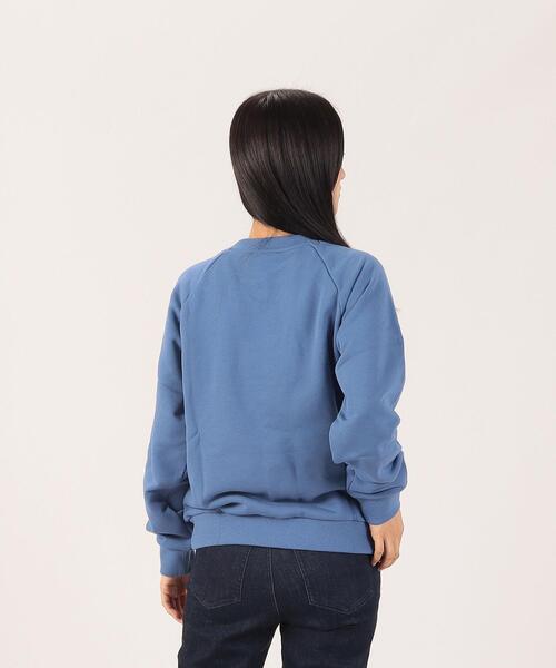 agnes b.（アニエスベー）の「WEB限定 S179 SWEAT ロゴスウェット（スウェット・レディース・ブルー系その他・1/3/2）」の3枚目の写真