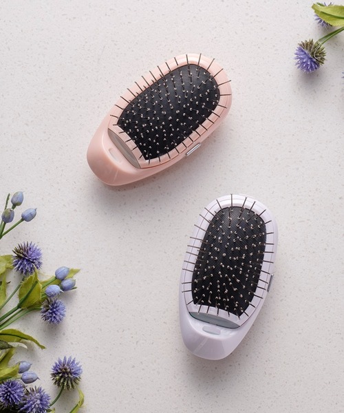 BIRTHDAY BAR（バースデイバー）の「【FESTINO フェスティノ】イオンケア クイックブラシ（ヘアブラシ・レディース・ホワイト/ピンク/ベージュ・フリー）」の6枚目の写真