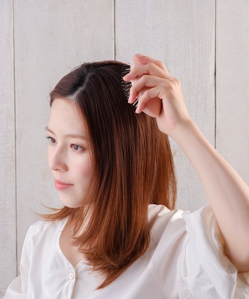 BIRTHDAY BAR（バースデイバー）の「【FESTINO フェスティノ】イオンケア クイックブラシ（ヘアブラシ・レディース・ホワイト/ピンク/ベージュ・フリー）」の7枚目の写真