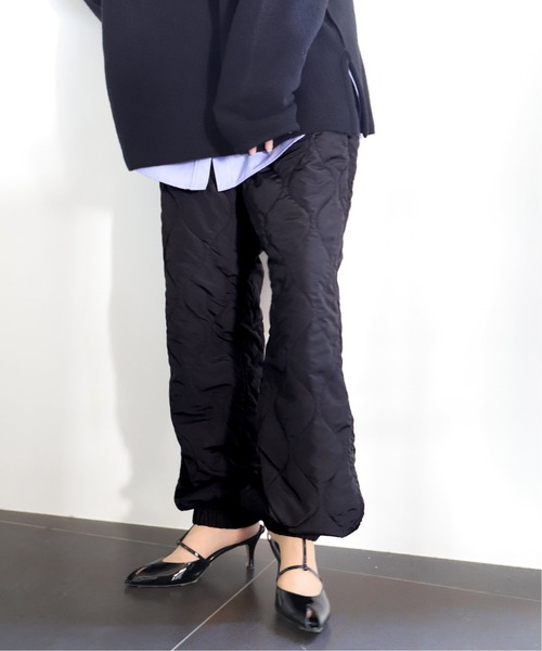 CITYSHOP キルティングパンツ38ブラック CITYSHOP（シティーショップ）の「QUILTING パンツ（その他パンツ