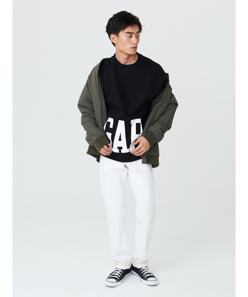 GAP（ギャップ）の「Gap ポケット ロゴ オーバーサイズ クルー