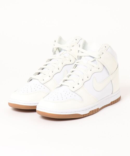 NIKE（ナイキ）の「NIKE WMNS DUNK HIGH DD1869-109（スニーカー・レディース・ホワイト・23㎝/24㎝/25㎝/23.5㎝/24.5㎝）」の7枚目の写真
