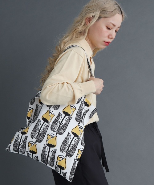 peu pres プープレ　日本製　トップス　プープレ　チューリップ柄 美品】peu pres プープレ ティーカップ柄 カットソー - メルカリ