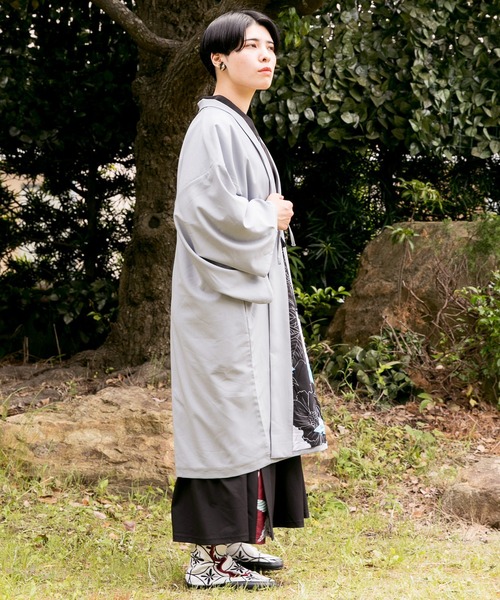 カヤ（カヤ）の「【カヤ】裏勝り着物羽織（カーディガン/ボレロ・レディース・ブラック/グレー/ピンク系その他・FREE）」の16枚目の写真