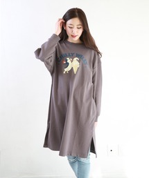 WESTSEA（ウエストシー）の「Chilly Willy　チリ―ウィリー ロングワンピース（ルームワンピース）」