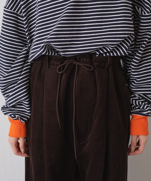 WHIMSIC（ウィムジック）の「【WHIMSIC】コーデュロイワイドパンツ（その他パンツ・レディース・ブラック/ブラウン/ホワイト・FREE）」の14枚目の写真