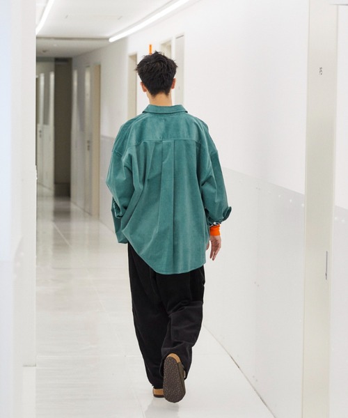 WHIMSIC（ウィムジック）の「【WHIMSIC】コーデュロイワイドパンツ（その他パンツ・レディース・ブラック/ブラウン/ホワイト・FREE）」の6枚目の写真