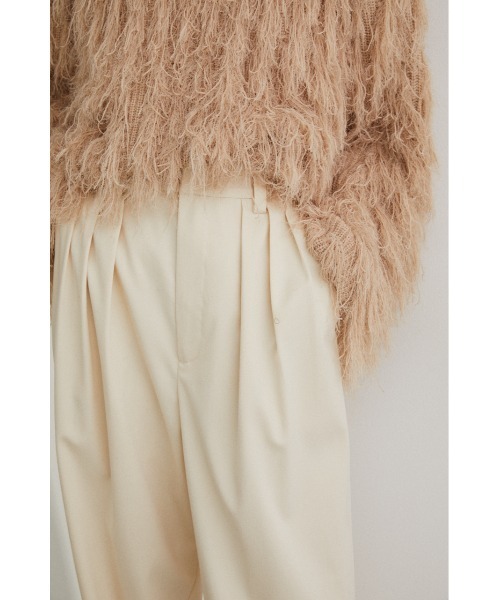 STYLEMIXER（スタイルミキサー）の「ﾙｰｽﾞｽﾘｰﾀｯｸﾊﾟﾝﾂ（スラックス・レディース・アイボリー/ブラック/ブラウン・SMALL/MEDIUM/X-SMALL）」の16枚目の写真