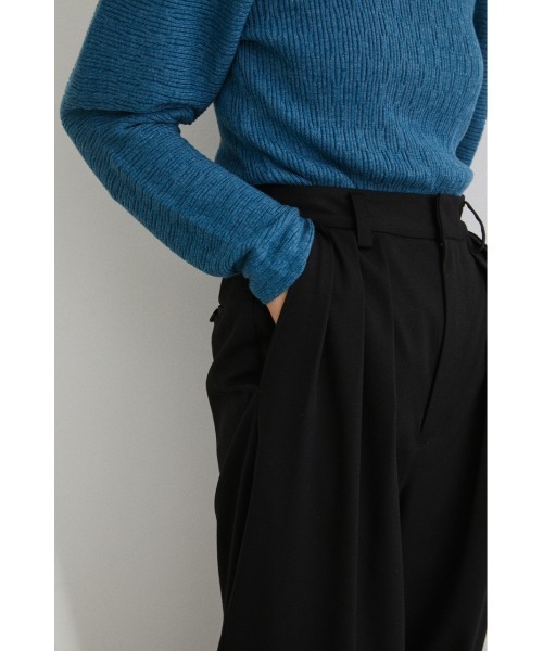 STYLEMIXER（スタイルミキサー）の「ﾙｰｽﾞｽﾘｰﾀｯｸﾊﾟﾝﾂ（スラックス・レディース・アイボリー/ブラック/ブラウン・SMALL/MEDIUM/X-SMALL）」の17枚目の写真