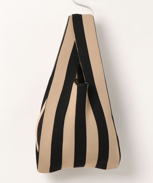 ottilie(オティーリエ)の「ストライプニットBAG(ハンドバッグ・レディース・ブラック/レッド・FREE)」の20枚目の写真