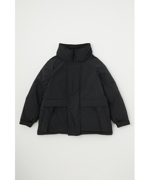 MOUSSY（マウジー）の「STAND WARMY DOWN ジャケット（ダウンジャケット/コート・レディース・ライトベージュ/ダークグリーン/ブラック・FREE）」の6枚目の写真