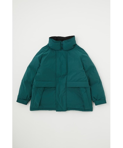 MOUSSY（マウジー）の「STAND WARMY DOWN ジャケット（ダウンジャケット/コート・レディース・ライトベージュ/ダークグリーン/ブラック・FREE）」の7枚目の写真