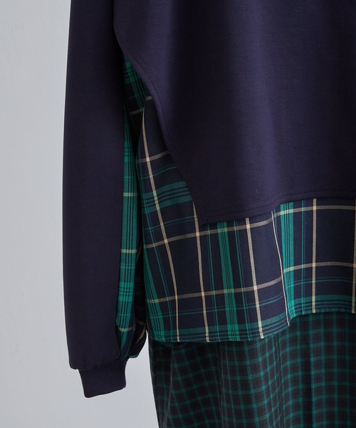 ear PAPILLONNER（イアパピヨネ）の「スウェットシャツコンビ