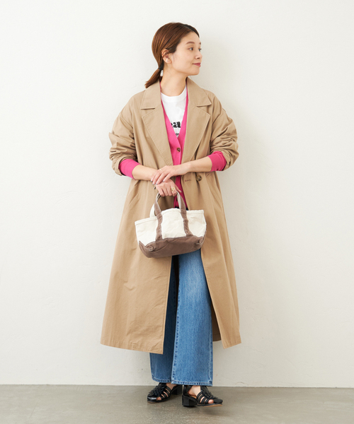 セール】□□□《追加》コットンツイル ロングコート◇（その他