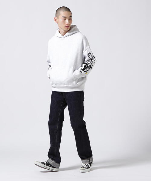 STUD MUFFIN（スタッドマフィン）の「STUD MUFFIN/スタッドマフィン/LA LETTERED BIG PK（パーカー・メンズ・ブラック/グレー・2/3/4）」の12枚目の写真