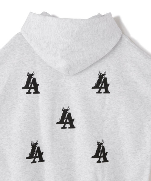 STUD MUFFIN（スタッドマフィン）の「STUD MUFFIN/スタッドマフィン/LA LETTERED BIG PK（パーカー・メンズ・ブラック/グレー・2/3/4）」の20枚目の写真