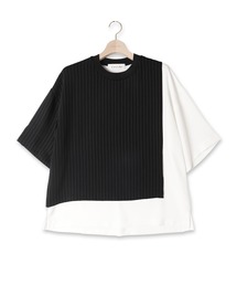 CULLNI 22-SS-024　コンビネーション プルオーバー Tシャツ M CULLNI（クルニ）の「22-SS-024 コンビネーションプルオーバー