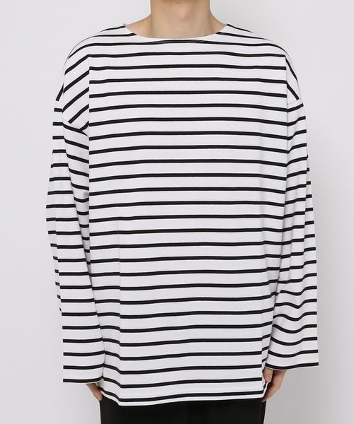 LOWRYS FARM(ローリーズファーム)の「USABIGバスクボーダー 261433(Tシャツ/カットソー・メンズ・ブラック/グリーン/ブルー/ブルー系その他・MEDIUM/LARGE)」の10枚目の写真
