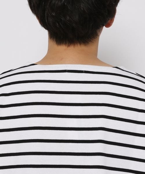 LOWRYS FARM(ローリーズファーム)の「USABIGバスクボーダー 261433(Tシャツ/カットソー・メンズ・ブラック/グリーン/ブルー/ブルー系その他・MEDIUM/LARGE)」の16枚目の写真