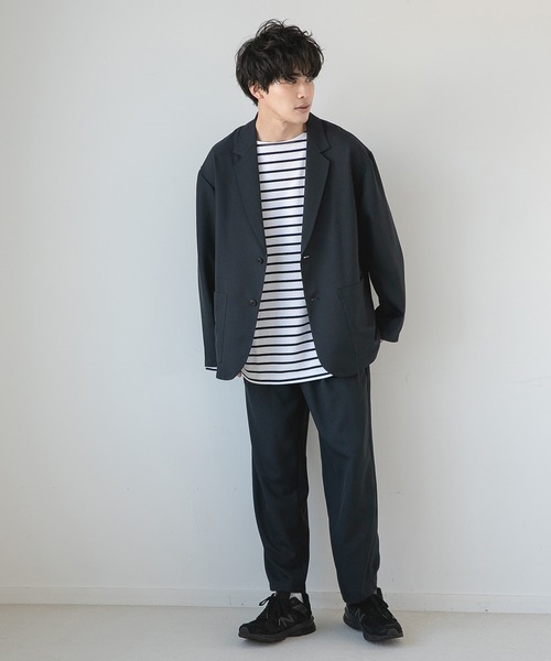 LOWRYS FARM(ローリーズファーム)の「USABIGバスクボーダー 261433(Tシャツ/カットソー・メンズ・ブラック/グリーン/ブルー/ブルー系その他・MEDIUM/LARGE)」の17枚目の写真