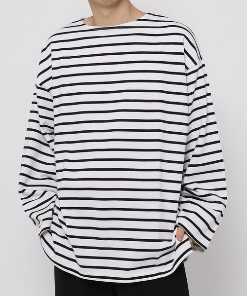 LOWRYS FARM(ローリーズファーム)の「USABIGバスクボーダー 261433(Tシャツ/カットソー・メンズ・ブラック/グリーン/ブルー/ブルー系その他・MEDIUM/LARGE)」の21枚目の写真