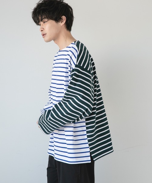 LOWRYS FARM(ローリーズファーム)の「USABIGバスクボーダー 261433(Tシャツ/カットソー・メンズ・ブラック/グリーン/ブルー/ブルー系その他・MEDIUM/LARGE)」の18枚目の写真