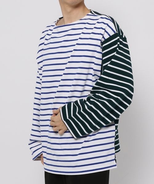 LOWRYS FARM(ローリーズファーム)の「USABIGバスクボーダー 261433(Tシャツ/カットソー・メンズ・ブラック/グリーン/ブルー/ブルー系その他・MEDIUM/LARGE)」の22枚目の写真