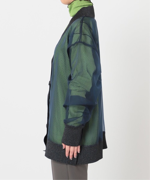 CITYSHOP（シティーショップ）の「RIB DOCKING カーディガン