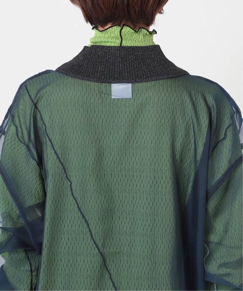 CITYSHOP（シティーショップ）の「RIB DOCKING カーディガン