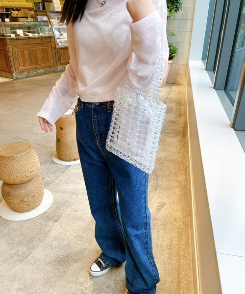 Me%(ミィパーセント)の「スカシビーズバッグ(ショルダーバッグ・レディース・グリーン系その他/その他・FREE)」の5枚目の写真