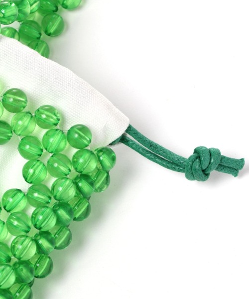 Me%(ミィパーセント)の「スカシビーズバッグ(ショルダーバッグ・レディース・グリーン系その他/その他・FREE)」の15枚目の写真