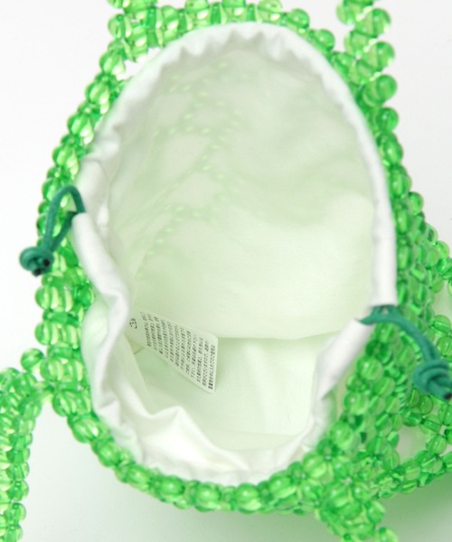 Me%(ミィパーセント)の「スカシビーズバッグ(ショルダーバッグ・レディース・グリーン系その他/その他・FREE)」の17枚目の写真