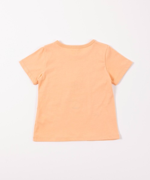 KP(ケーピー)の「【TioTio抗ウィルス加工】mimiちゃんアップリケとロゴプリント半袖Tシャツ(100-130cm)(Tシャツ/カットソー・キッズ・オレンジ/オートミール・110cm/100cm/120cm/130cm)」の11枚目の写真