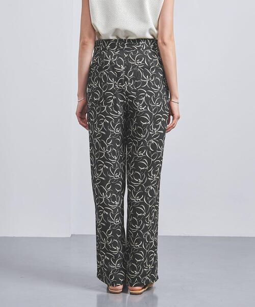 ELIN（エリン）の「＜ELIN（エリン）＞プリント パンツ（その他パンツ・レディース・ブラック・38/36）」の4枚目の写真