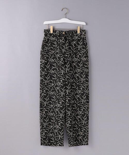 ELIN（エリン）の「＜ELIN（エリン）＞プリント パンツ（その他パンツ・レディース・ブラック・38/36）」の6枚目の写真