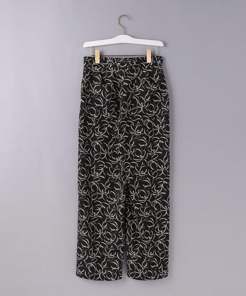 ELIN（エリン）の「＜ELIN（エリン）＞プリント パンツ（その他パンツ・レディース・ブラック・38/36）」の7枚目の写真
