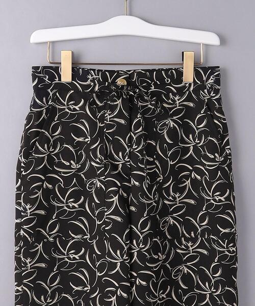 ELIN（エリン）の「＜ELIN（エリン）＞プリント パンツ（その他パンツ・レディース・ブラック・38/36）」の8枚目の写真