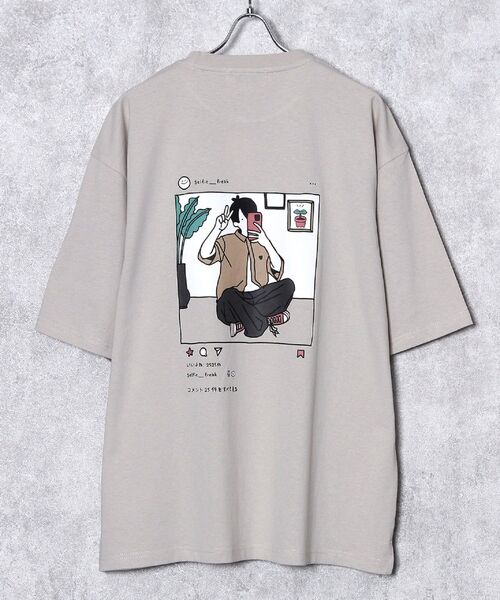 TIMELY WARNING（タイムリーワーニング）の「Timely Warning / Selfie Freak オーバーサイズ　ルーズビッグシルエット　ドロップショルダーTシャツ（Tシャツ/カットソー・メンズ・その他1/その他2/その他3/その他4/その他5/その他6/その他7/その他8/その他9/その他10/A/B・MEDIUM/LARGE）」の4枚目の写真