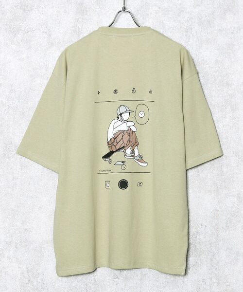 TIMELY WARNING（タイムリーワーニング）の「Timely Warning / Selfie Freak オーバーサイズ　ルーズビッグシルエット　ドロップショルダーTシャツ（Tシャツ/カットソー・メンズ・その他1/その他2/その他3/その他4/その他5/その他6/その他7/その他8/その他9/その他10/A/B・MEDIUM/LARGE）」の9枚目の写真