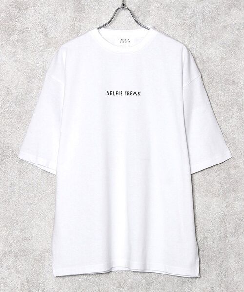 TIMELY WARNING（タイムリーワーニング）の「Timely Warning / Selfie Freak オーバーサイズ　ルーズビッグシルエット　ドロップショルダーTシャツ（Tシャツ/カットソー・メンズ・その他1/その他2/その他3/その他4/その他5/その他6/その他7/その他8/その他9/その他10/A/B・MEDIUM/LARGE）」の20枚目の写真