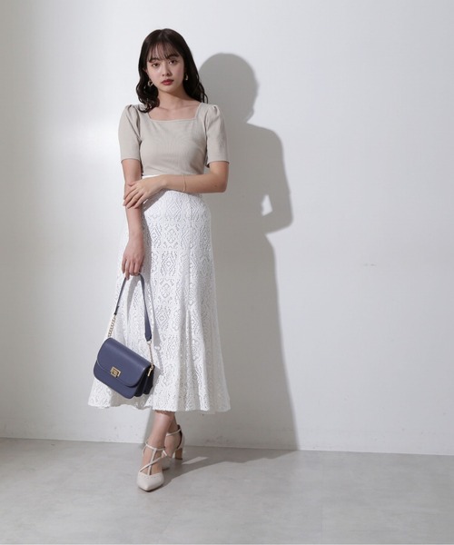 PROPORTION BODY DRESSING（プロポーションボディドレッシング）の「前後２ＷＡＹ釦テレコ / 1212160301（Tシャツ/カットソー・レディース・ブラック/ブルー/ベージュ・FREE）」の14枚目の写真