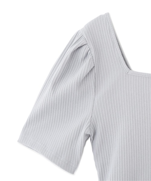 PROPORTION BODY DRESSING（プロポーションボディドレッシング）の「前後２ＷＡＹ釦テレコ / 1212160301（Tシャツ/カットソー・レディース・ブラック/ブルー/ベージュ・FREE）」の20枚目の写真