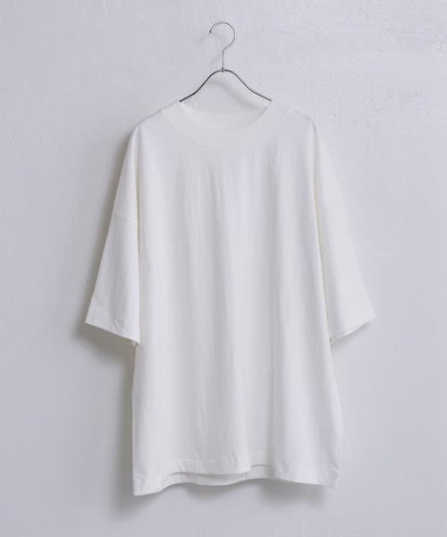 SHINYAKOZUKA(シンヤコヅカ)の「【SHINYA KOZUKA/ シンヤコヅカ】SET IN WITH FRUIT OF THE LOOM/セットインウィズ フルーツ オブ ザ ルーム Tシャツ(Tシャツ/カットソー・メンズ・ホワイト/チャコールグレー/ブラック/ブルー・M/L)」の2枚目の写真
