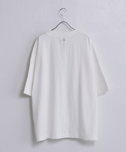 SHINYAKOZUKA(シンヤコヅカ)の「【SHINYA KOZUKA/ シンヤコヅカ】SET IN WITH FRUIT OF THE LOOM/セットインウィズ フルーツ オブ ザ ルーム Tシャツ(Tシャツ/カットソー・メンズ・ホワイト/チャコールグレー/ブラック/ブルー・M/L)」の5枚目の写真