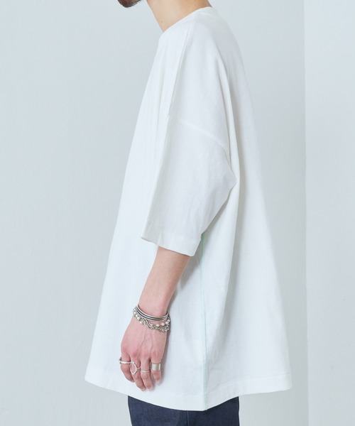 SHINYAKOZUKA(シンヤコヅカ)の「【SHINYA KOZUKA/ シンヤコヅカ】SET IN WITH FRUIT OF THE LOOM/セットインウィズ フルーツ オブ ザ ルーム Tシャツ(Tシャツ/カットソー・メンズ・ホワイト/チャコールグレー/ブラック/ブルー・M/L)」の17枚目の写真