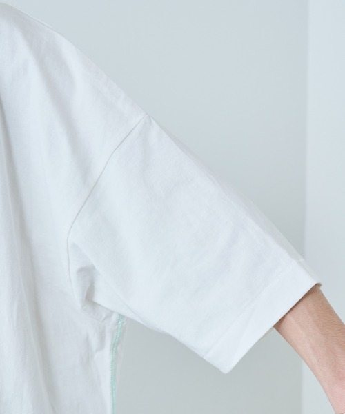 SHINYAKOZUKA(シンヤコヅカ)の「【SHINYA KOZUKA/ シンヤコヅカ】SET IN WITH FRUIT OF THE LOOM/セットインウィズ フルーツ オブ ザ ルーム Tシャツ(Tシャツ/カットソー・メンズ・ホワイト/チャコールグレー/ブラック/ブルー・M/L)」の19枚目の写真