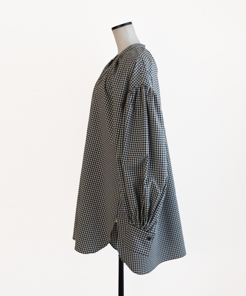 Marient（マリエント）の「ギャザーギンガムBL（シャツ/ブラウス・レディース・チェック・FREE）」の18枚目の写真