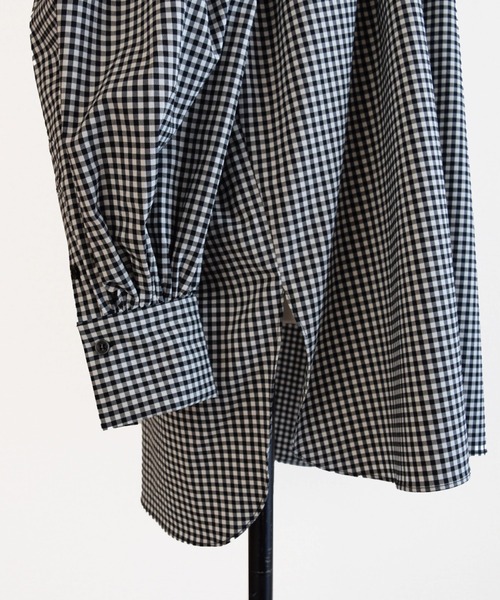 Marient（マリエント）の「ギャザーギンガムBL（シャツ/ブラウス・レディース・チェック・FREE）」の21枚目の写真